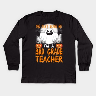 I'm a 3rd Grade Teacher Halloween Kids Long Sleeve T-Shirt